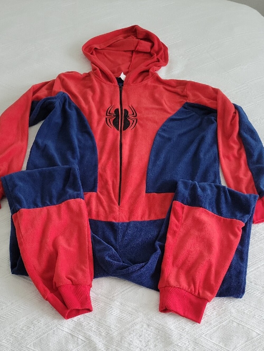 Spiderman Hooded Onesie